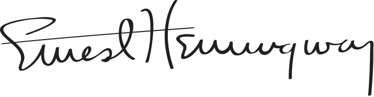 Ernest Hemingway Signature